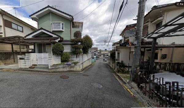 明石市大久保町大窪の土地(前面道路含む現地写真)
