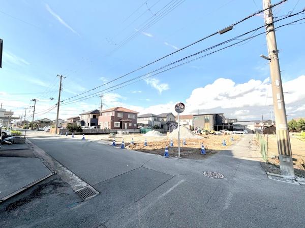 加古川市尾上町池田の土地(前面道路含む現地写真)