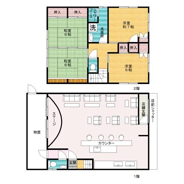 加古川市野口町野口　店舗住宅