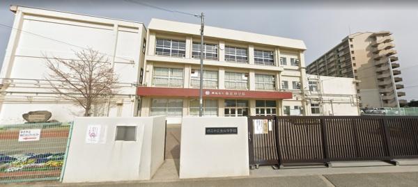 明石市魚住町清水の土地(明石市立魚住中学校)