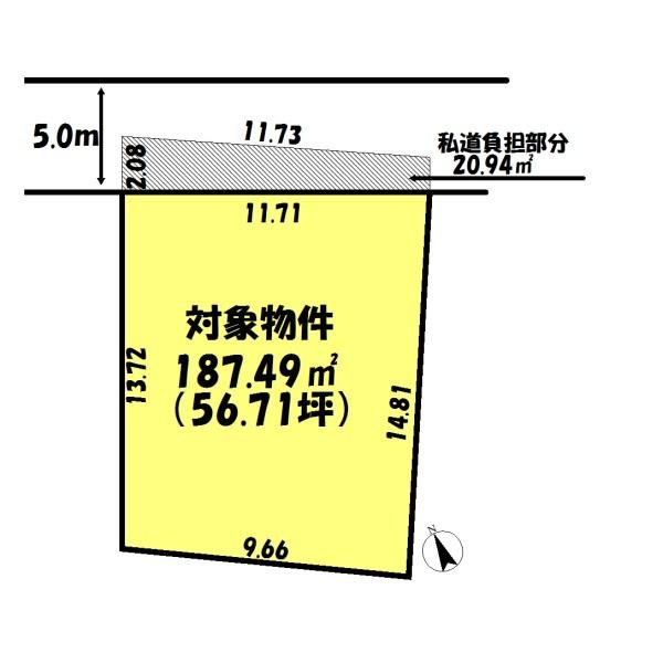 加古川市尾上町池田の売土地