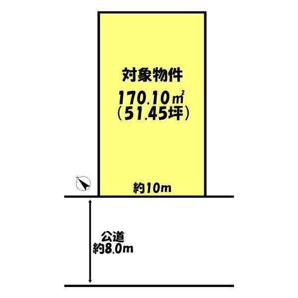 加古川市野口町北野の売土地