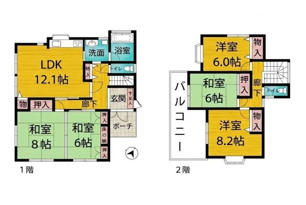 加古郡播磨町北野添２丁目の中古一戸建