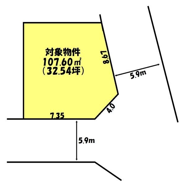 明石市魚住町錦が丘１丁目の売土地