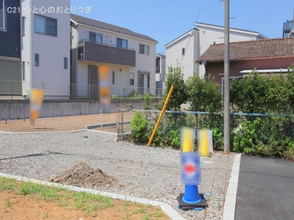 大和市福田　建築条件なし売地　C号地
