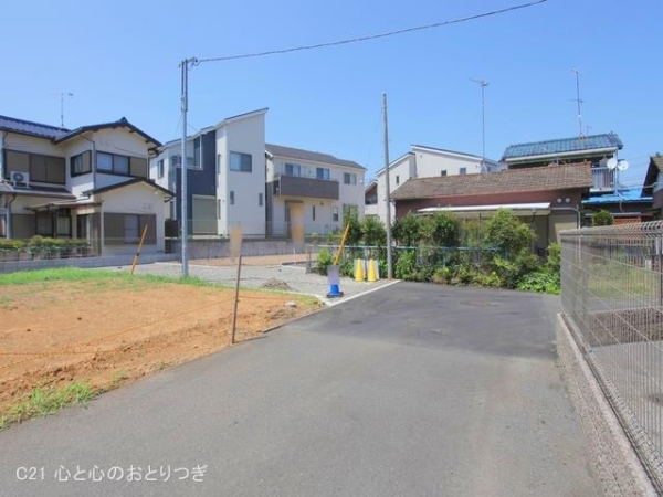 大和市福田　建築条件なし売地　C号地