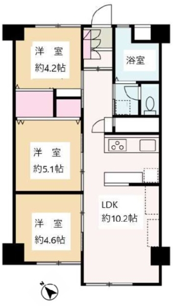 市ドリームハイツ３号棟