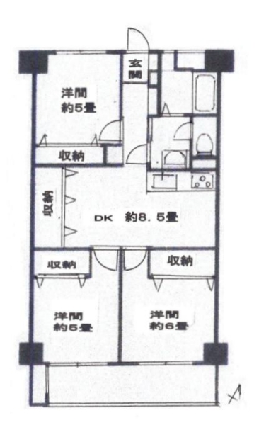 しらとり台住宅２号棟