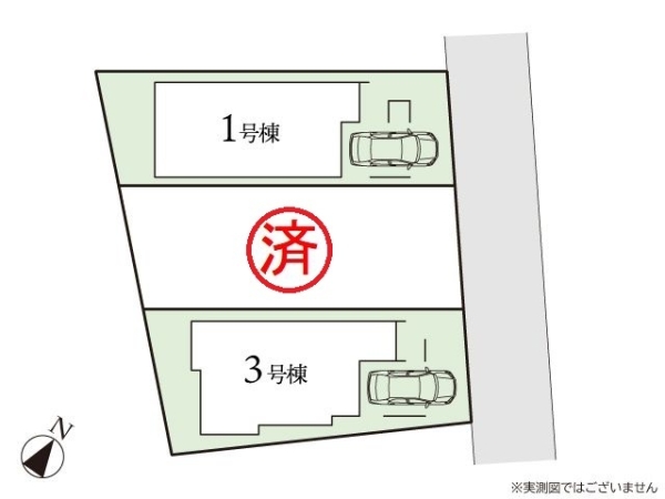 相模原市南区相模大野7丁目3期　新築分譲住宅　1号棟