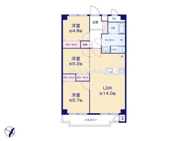 東建座間ハイツ４号棟東館