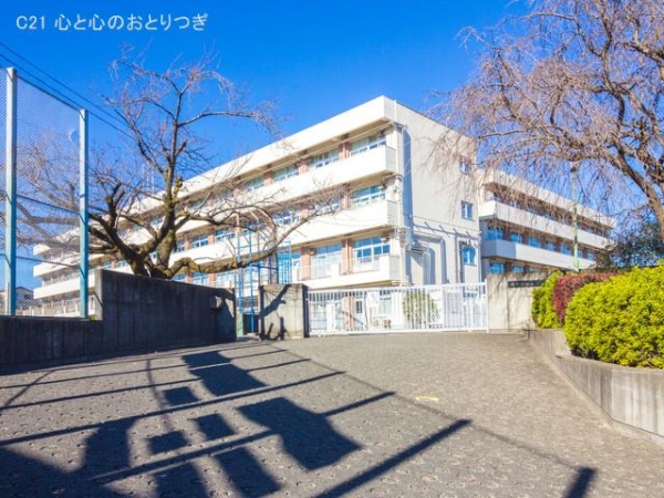 山崎第二団地　８　７号棟(町田市立山崎中学校)