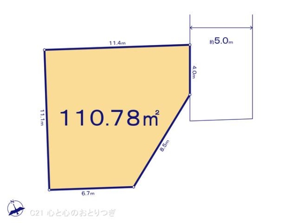 町田市小山町第9　建築条件付き売地　2号地