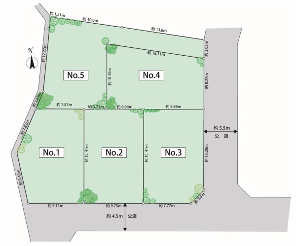 横浜市泉区新橋町　土地　全５区画　４区画