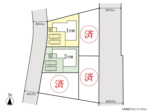 綾瀬市深谷中2丁目　新築分譲住宅　1号棟