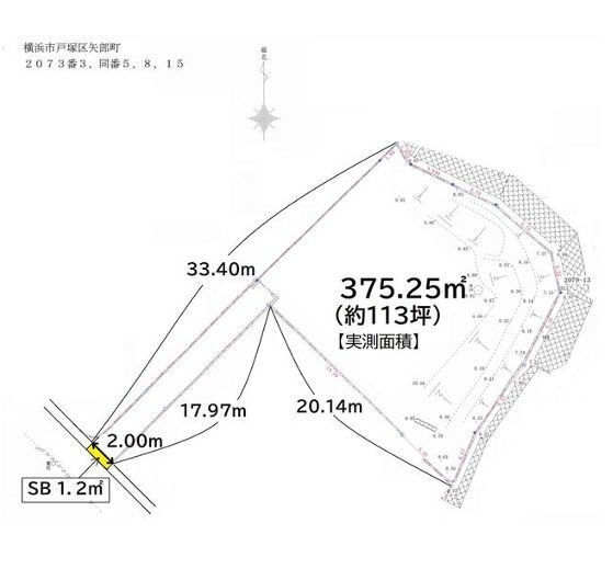 横浜市戸塚区矢部町　土地