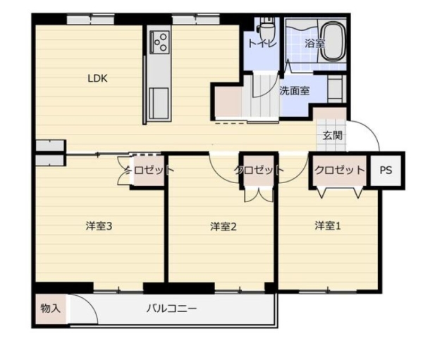 新原町田鵜野森団地Ｍ