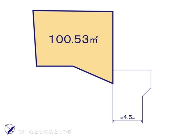 町田市木曽東１丁目の土地