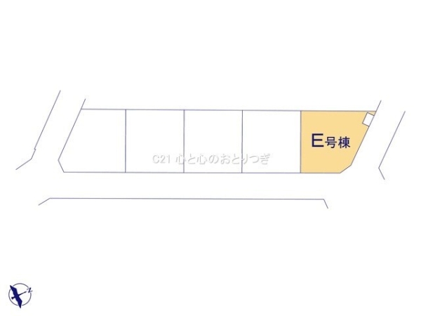 相模原市南区西大沼2丁目　新築分譲住宅　E号棟