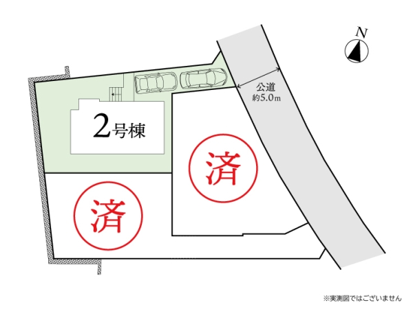 大和市つきみ野6丁目　新築分譲住宅　2号棟