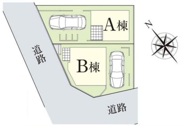 横浜市戸塚区戸塚町　新築戸建　全2棟　A号棟