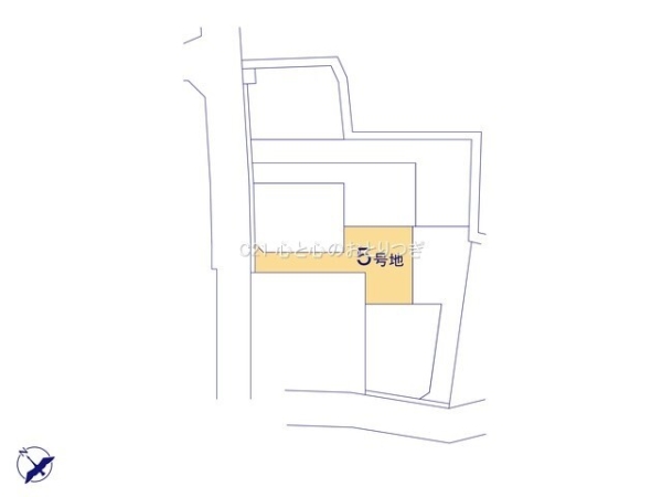 町田市三輪町　建築条件つき売地　5号地