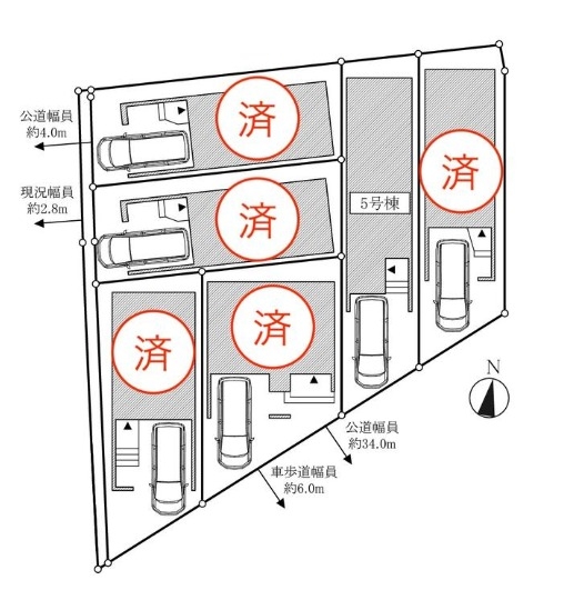 横浜市瀬谷区二ツ橋町　新築戸建　全5棟　5号棟