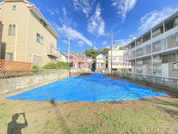 横浜市瀬谷区下瀬谷2丁目の土地(現地土地写真)