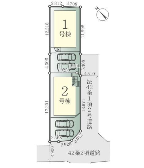 藤沢市長後　新築戸建　全2棟　1号棟