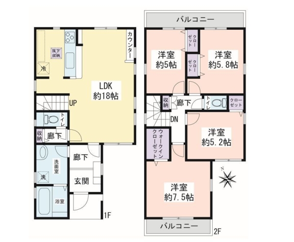 綾瀬市落合南３丁目　新築戸建