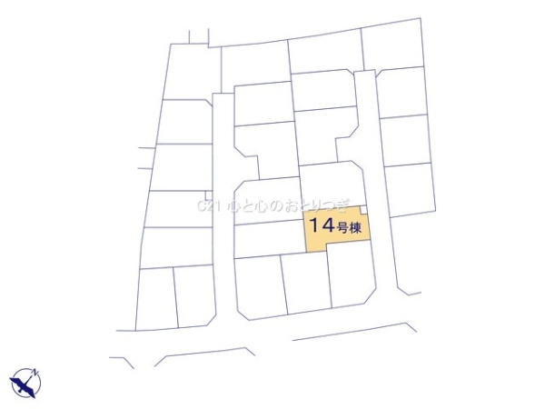 相模原市中央区並木2丁目第15　新築分譲住宅　14号棟