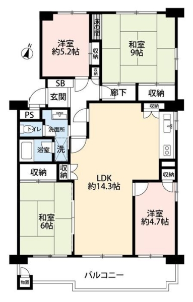 東急ドエルつきみ野ビレジC　１号棟