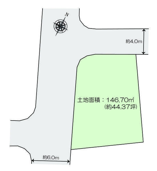 座間市緑ヶ丘6丁目　売地