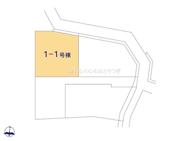 町田市本町田　新築分譲住宅　1　1号棟