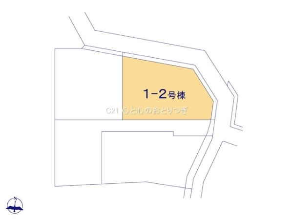 町田市本町田　新築分譲住宅　1　2号棟