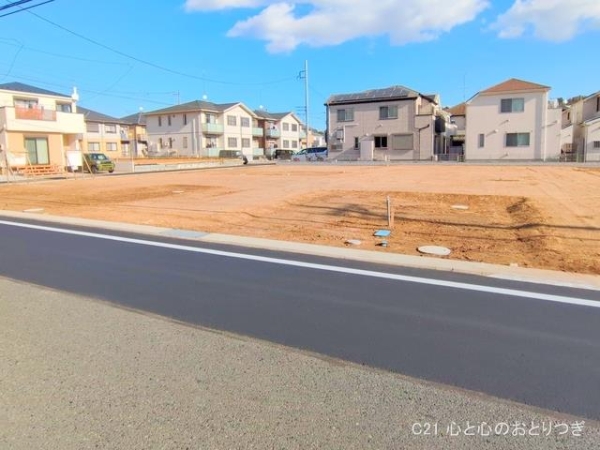大和市上和田　建築条件なし売地　5区画