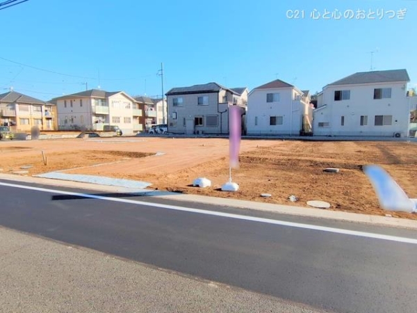 大和市上和田　建築条件なし売地　6区画