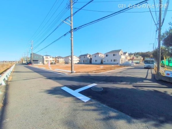 大和市上和田　建築条件なし売地　6区画