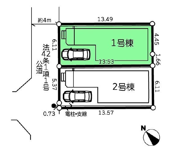 相模原市南区若松3丁目6期　新築分譲住宅　1号棟