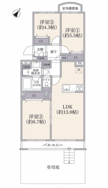 オリエント東林間ハウス２