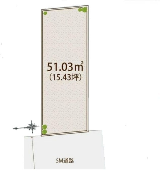 座間市入谷東4丁目　売地