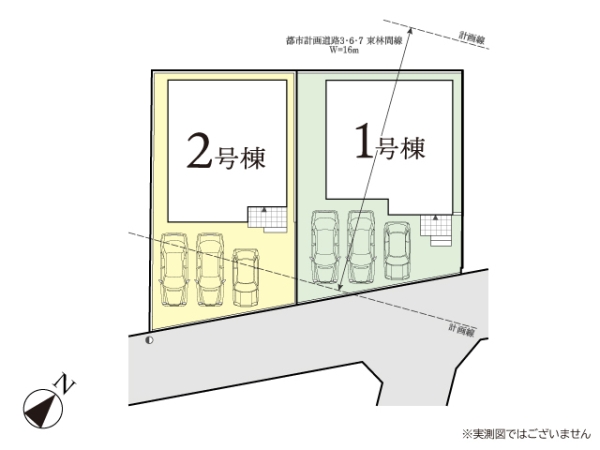 相模原市南区上鶴間本町8丁目4期　新築分譲住宅　2号棟