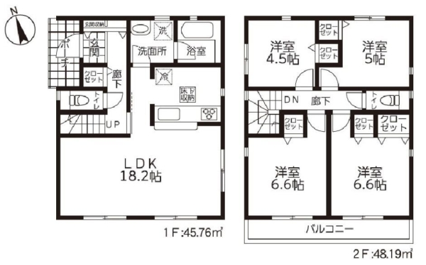 横浜市瀬谷区三ツ境　新築戸建　全3棟　1号棟