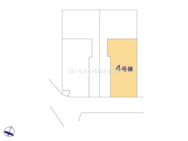 大和市上草柳6丁目第4　新築分譲住宅　4号棟