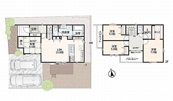 綾瀬市深谷中2　新築戸建　I期　15号棟