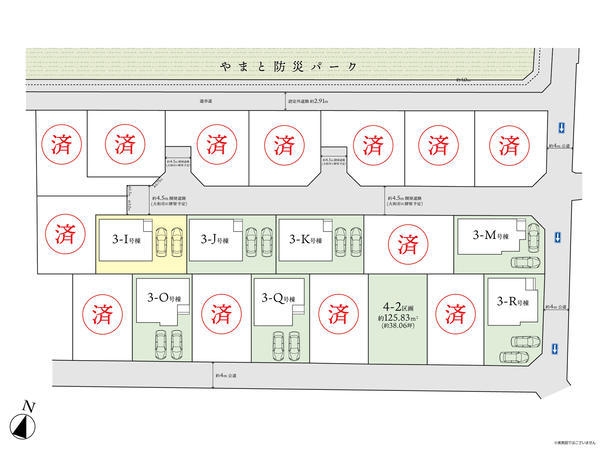 大和市南林間6丁目　新築分譲住宅　3　I号棟