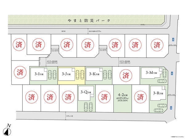 大和市南林間6丁目　新築分譲住宅　3　J号棟