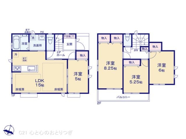 大和市南林間6丁目　新築分譲住宅　3　K号棟