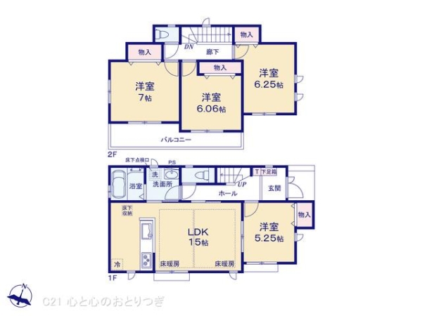 大和市南林間6丁目　新築分譲住宅　3　M号棟