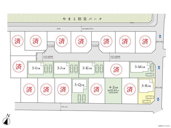 大和市南林間6丁目　新築分譲住宅　3　R号棟