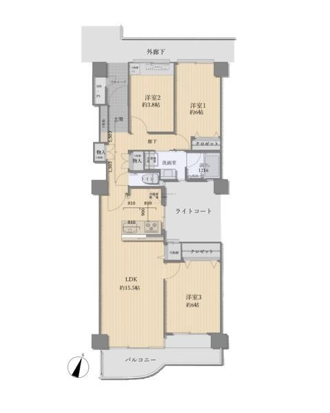 ハイネスアミティ鶴間壱番館